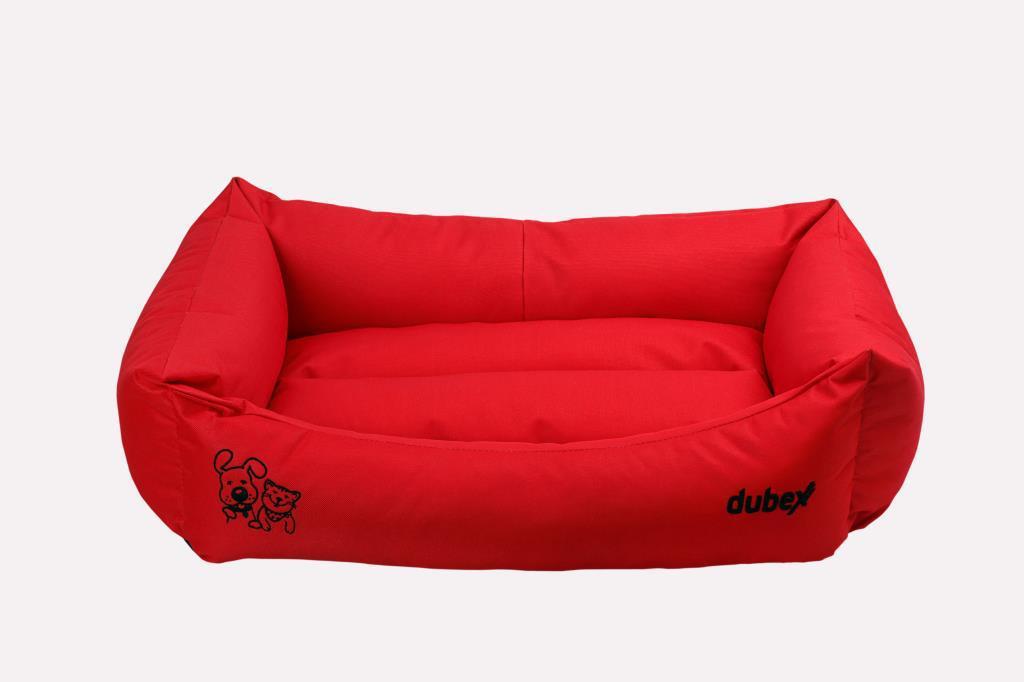 Dubex XL Gelato Büyük Irk İç Mekan Köpek Yatağı Kırmızı