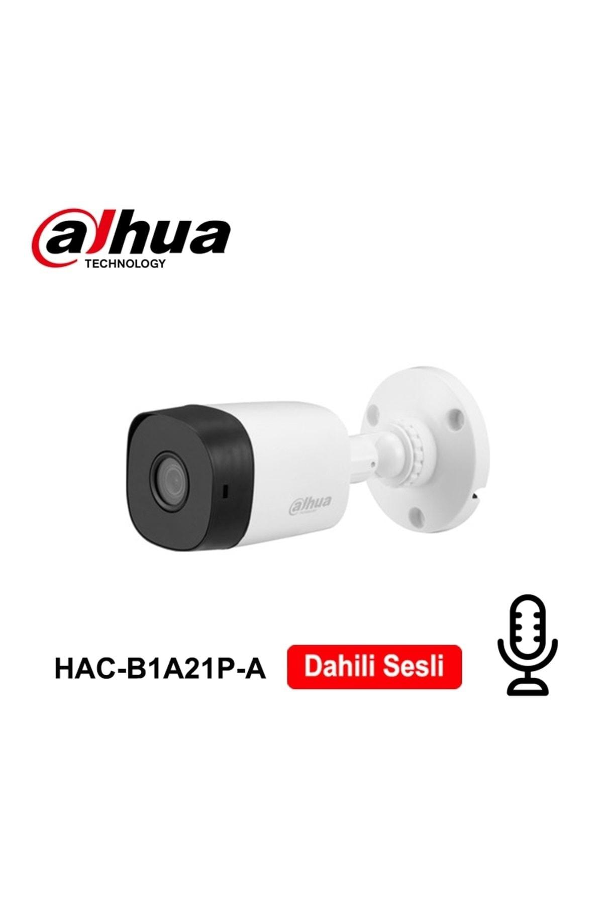 Dahua HAC-B1A21P-A Analog 1 Kameralı Gece Görüşlü Dış Mekan Kablolu Güvenlik Kamerası