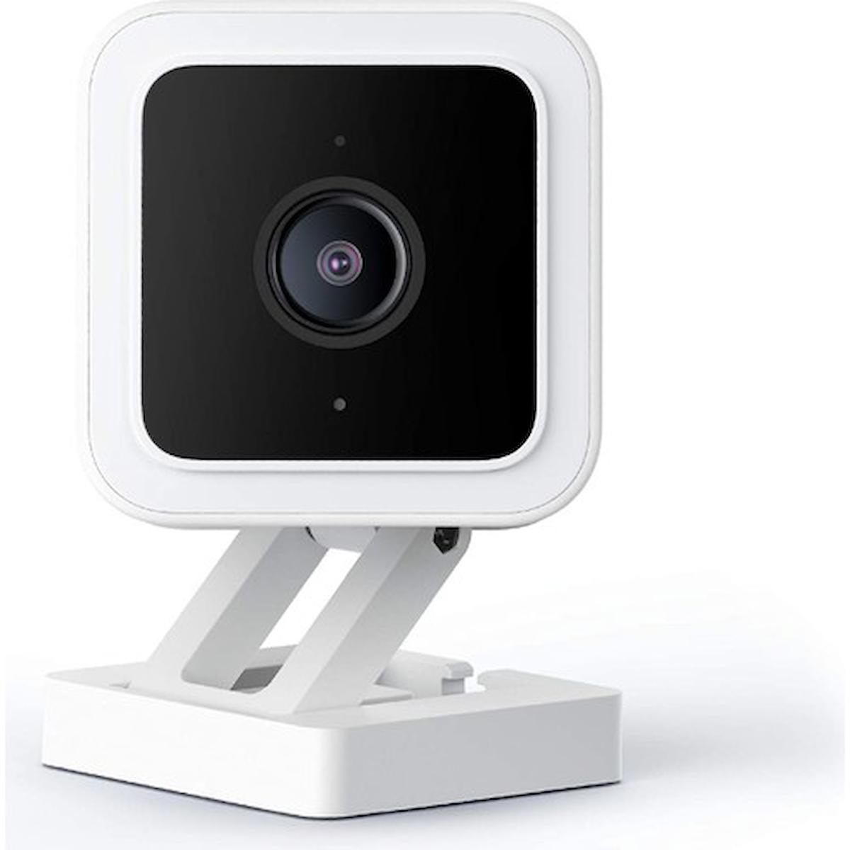 Wyze Cam V3 Ethernet Mini 1 Kameralı 360 Derece Dönen Gece Görüşlü IP İç Dış Mekan Kablolu Güvenlik Kamerası