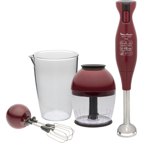 Moulinex Masterblend Dd1145 Çift Bıçaklı El Blender Kırmızı