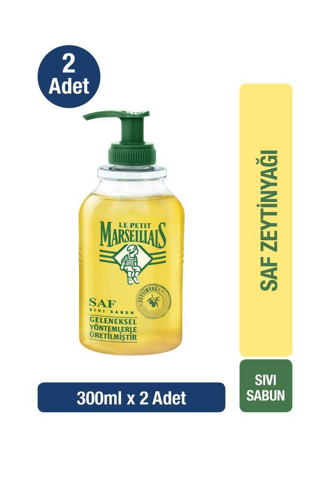 Le Petit Marseillais Zeytinyağlı Nemlendiricili Sıvı Sabun 2 x 300 ml 2'li