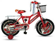 Arnica 1605 16 Jant 1 Vites 4 Yaş Kırmızı Çocuk Bisikleti