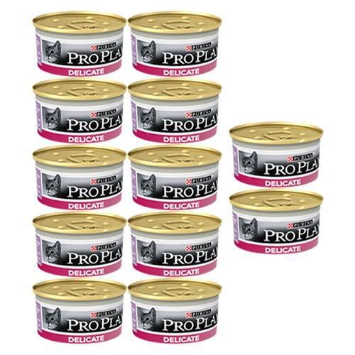 Pro Plan Delicate Hindi Etli Yetişkin Yaş Kedi Maması 12x85 gr