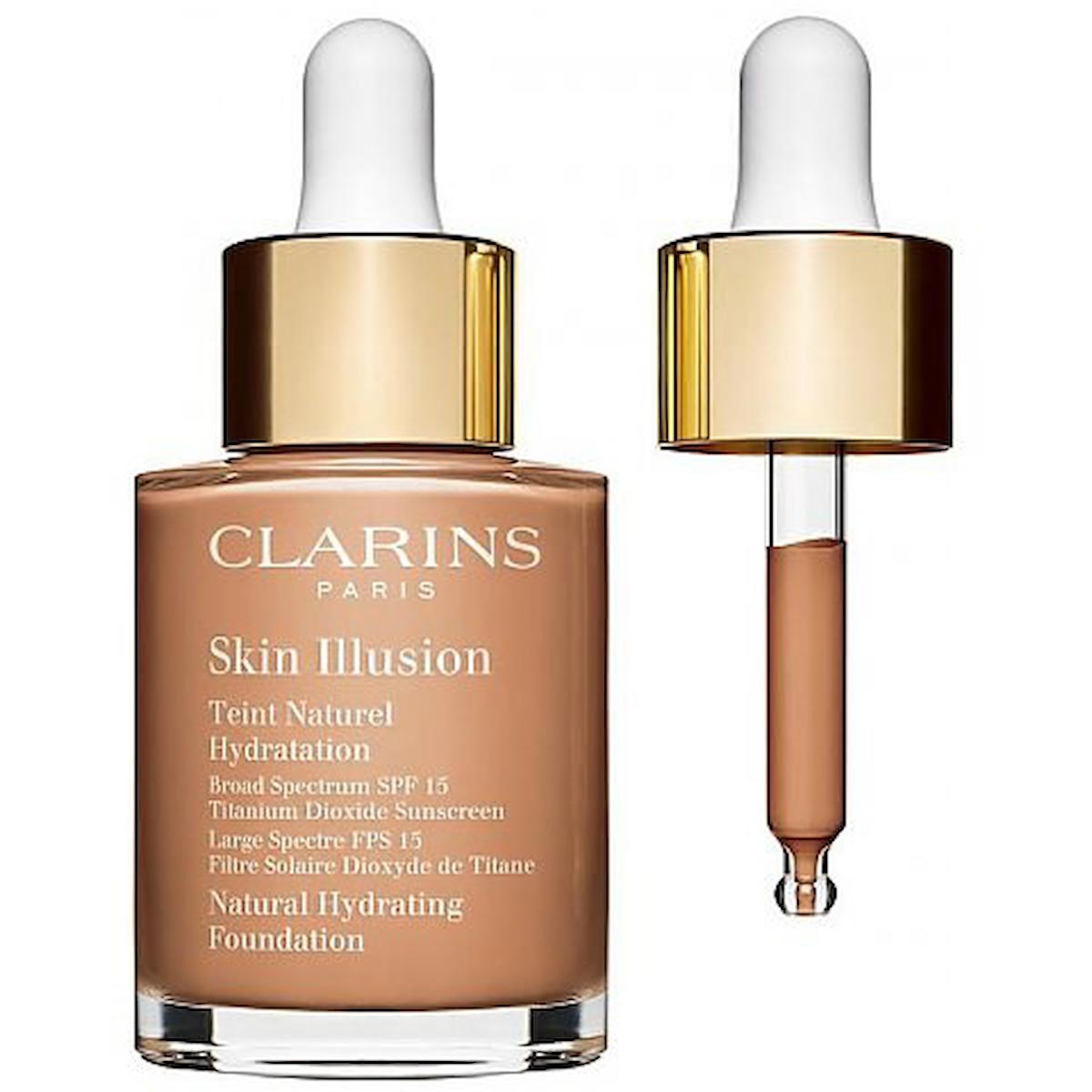 Clarins Skin Illusion 108.3 Güneş Koruyuculu Likit Serum Fondöten 30 ml
