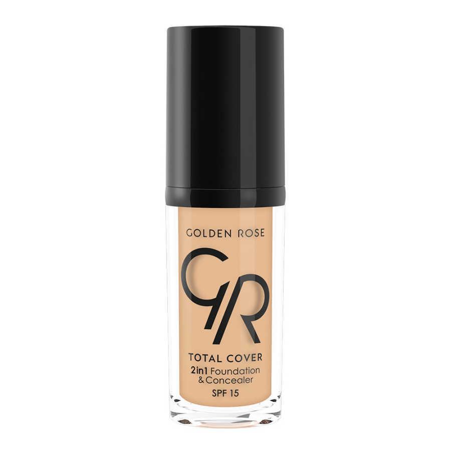 Golden Rose Total Cover 2 in 1 11Nude Likit Serum Fondöten 30 ml