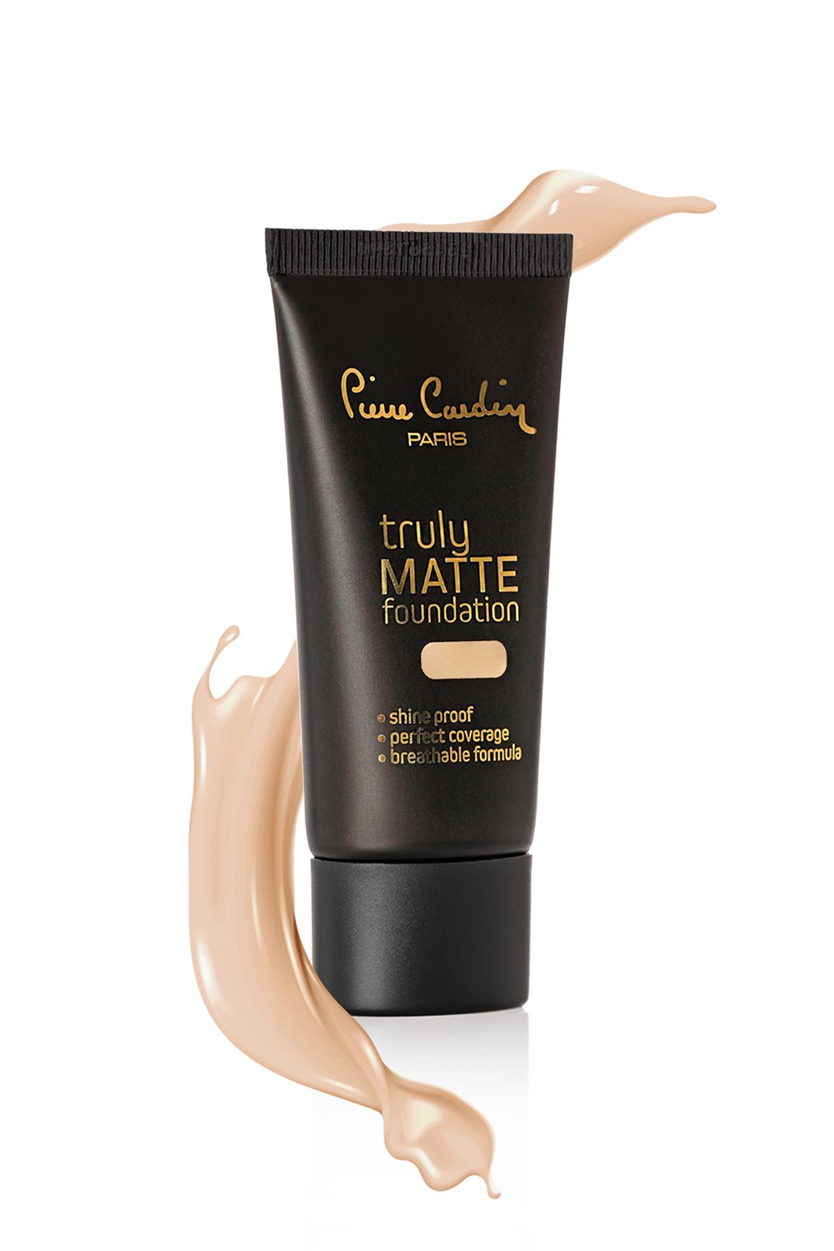 Pierre Cardin Truly Matte True Nude Krem Tüp Fondöten 30 ml