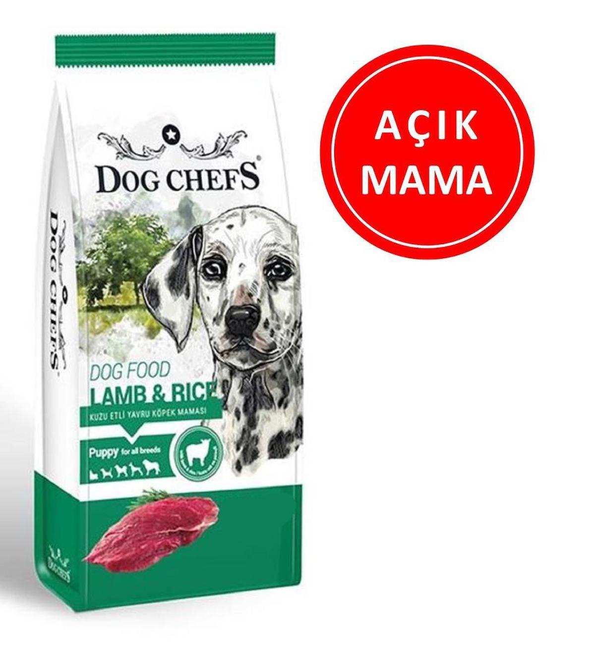 Dog Chefs Pirinçli ve Kuzu Etli Tüm Irklar Yavru Kuru Köpek Maması 1 kg