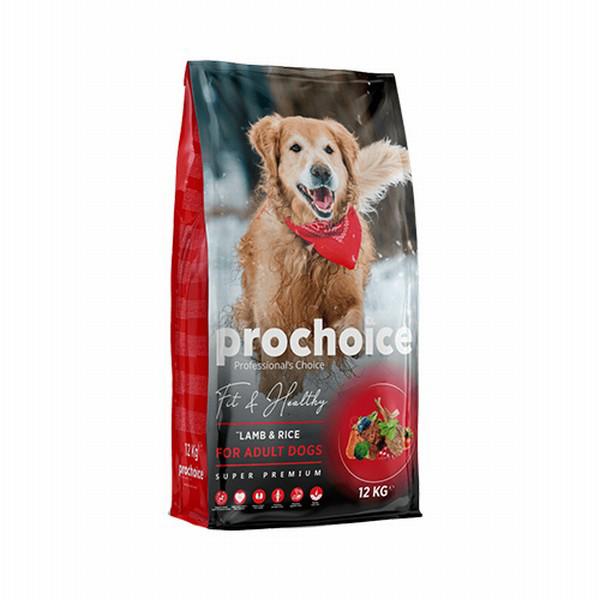 Pro Choice Fit & Healthy Kuzu Etli ve Pirinçli Tüm Irklar Yetişkin Kuru Köpek Maması 3 kg