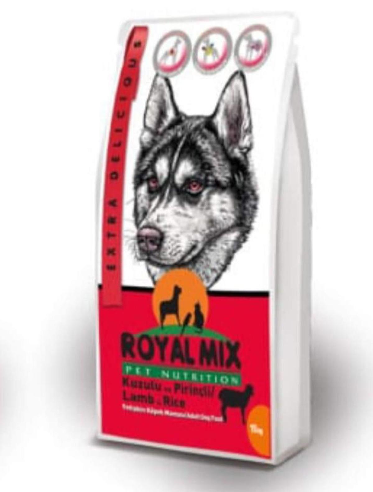 Royal Mix Kuzu Etli Tüm Irklar Yetişkin Kuru Köpek Maması 15 kg
