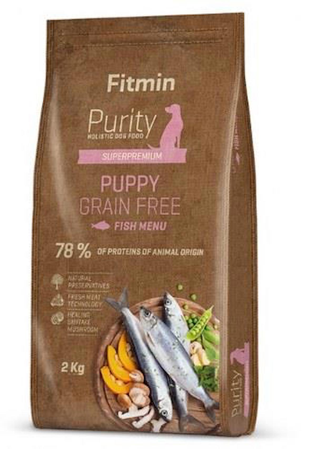 Fitmin Super Premium Balıklı Tüm Irklar Yavru Kuru Köpek Maması 2 kg