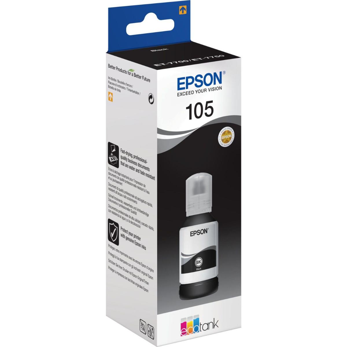 Epson 105-C13T00Q140 L7180 Orijinal Siyah Mürekkep Kartuş