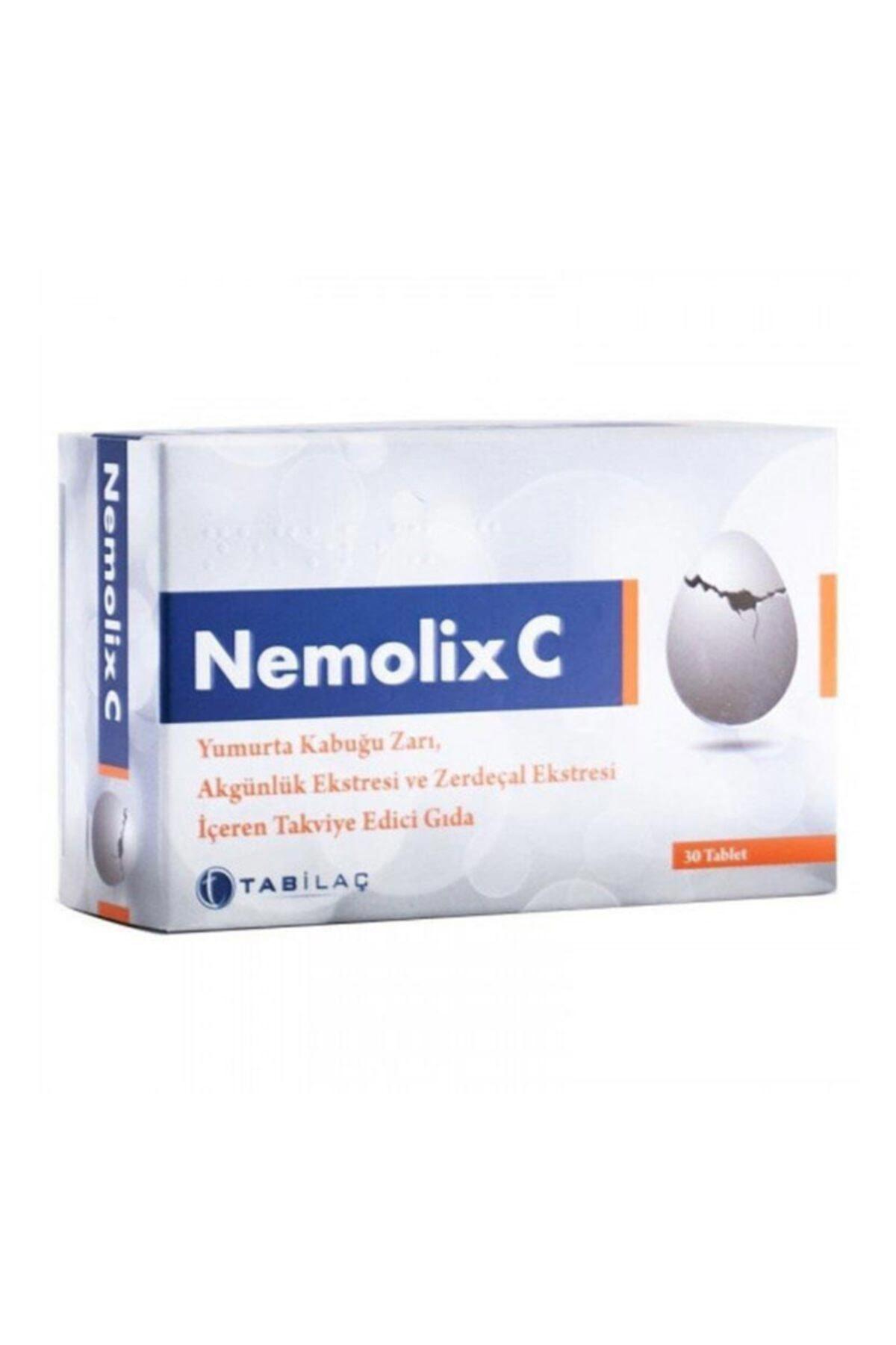 Nemolix Tabilaç Sade Unisex Vitamin 30 Tablet