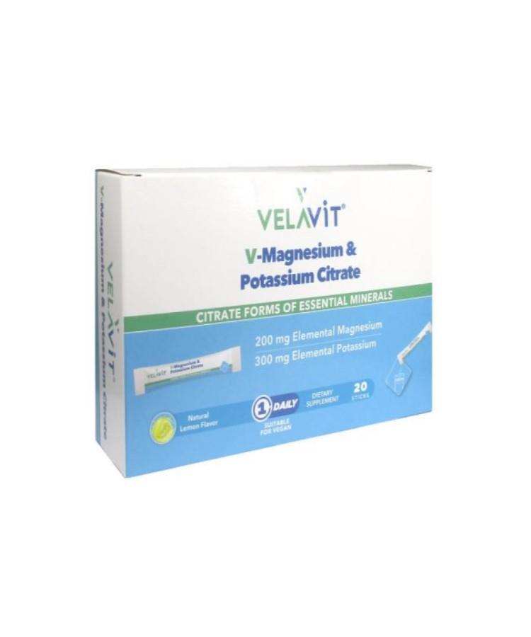 Velavit Magnezyum Aromalı Unisex Vitamin 20 Şase