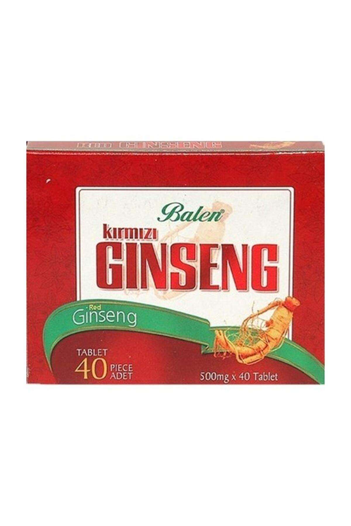 Balen Kırmızı Ginseng Sade Unisex Vitamin 40 Tablet