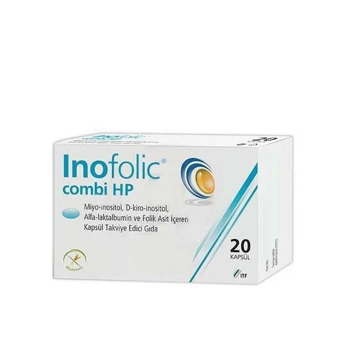 Itf İlaç Inofolic Aromasız Unisex Vitamin 20 Kapsül