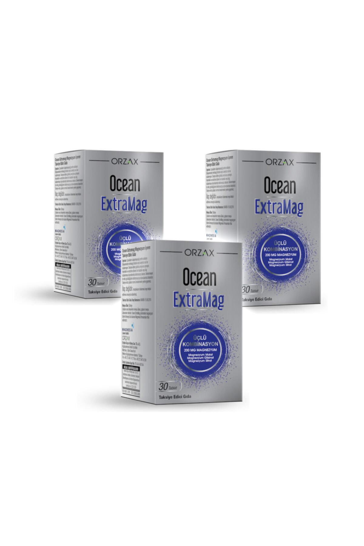 Ocean Extramag Aromasız Unisex Vitamin 3x30 Tablet