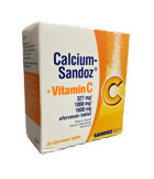 Sandoz Calcium Aromalı Unisex Vitamin 20 Tablet