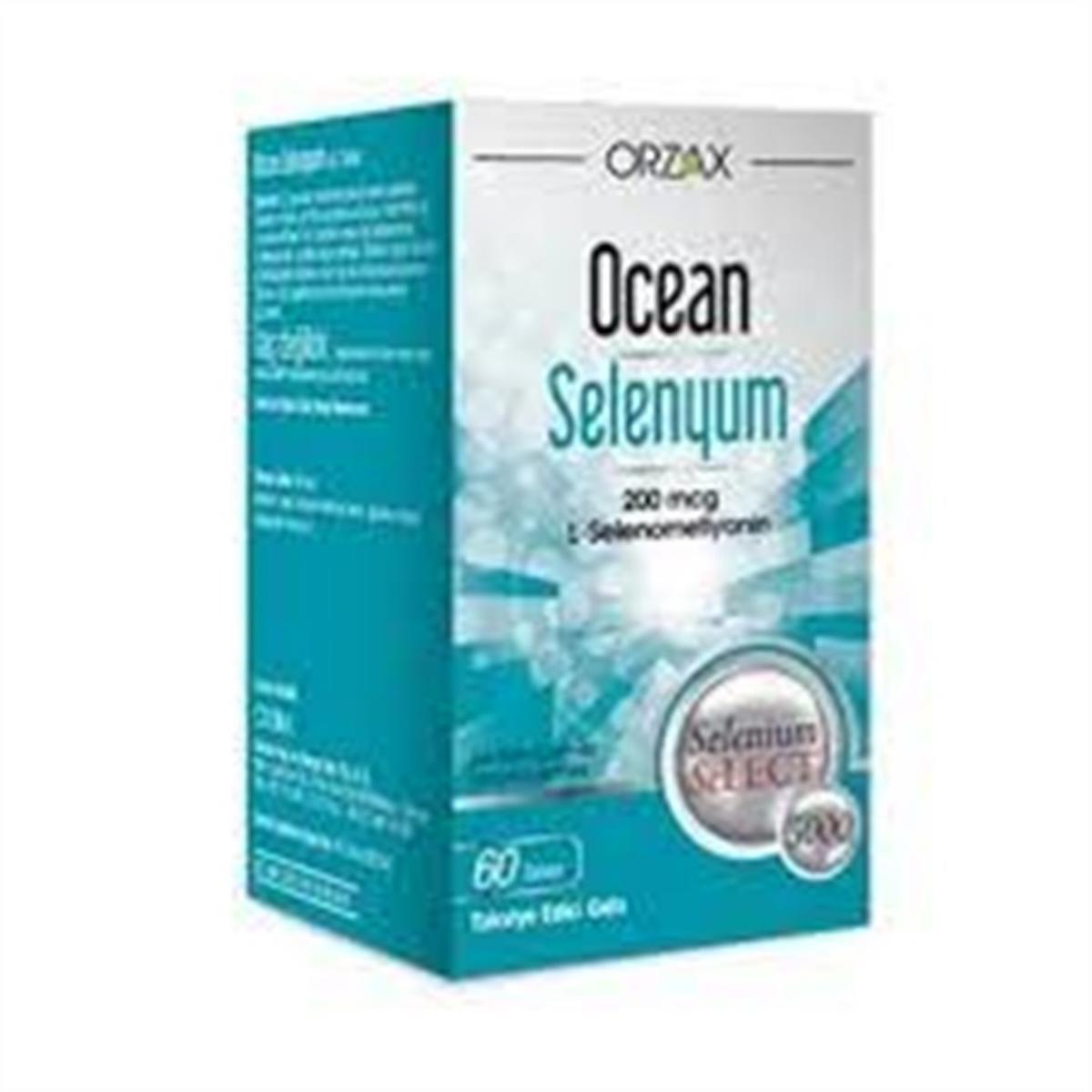 Ocean Orzax Selenyum Aromasız Unisex Vitamin 30 Tablet