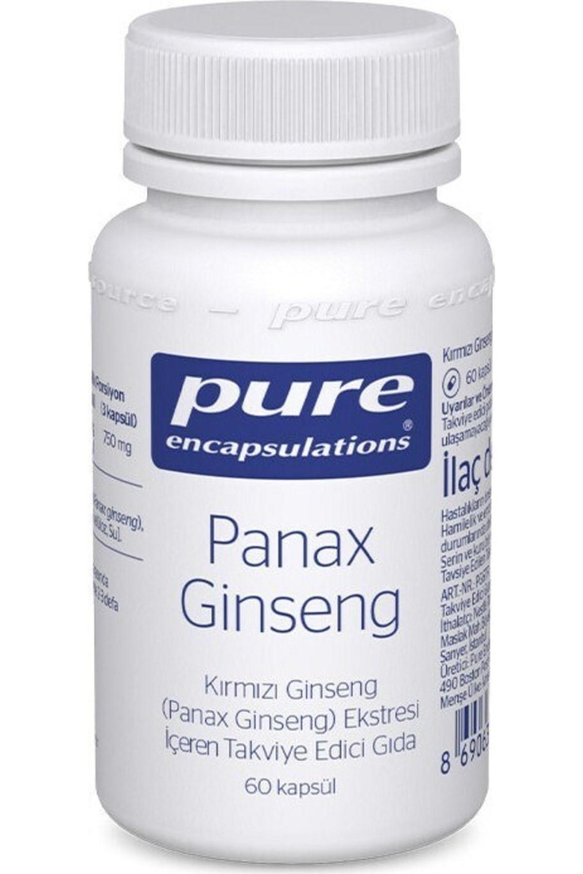 Pure Encapsulations Ginseng Sade Unisex Vitamin 60 Tablet