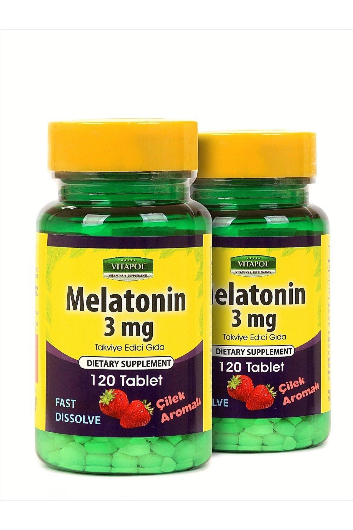 Vitapol Melatonin Aromalı Unisex Vitamin 2x120 Tablet