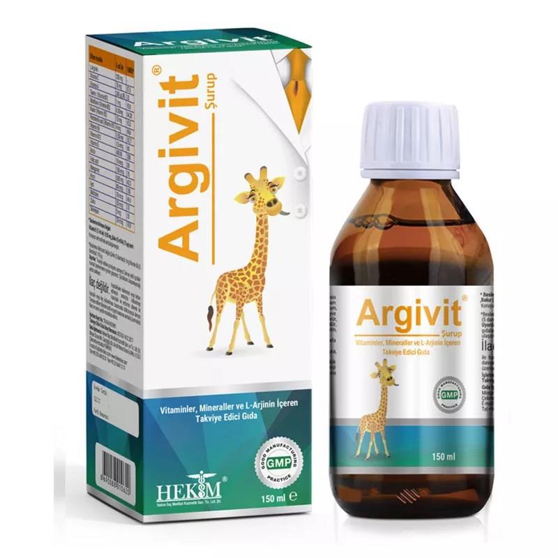 Hekim İlaç Argivit Classic Sade Çocuk Vitamin 150 ml