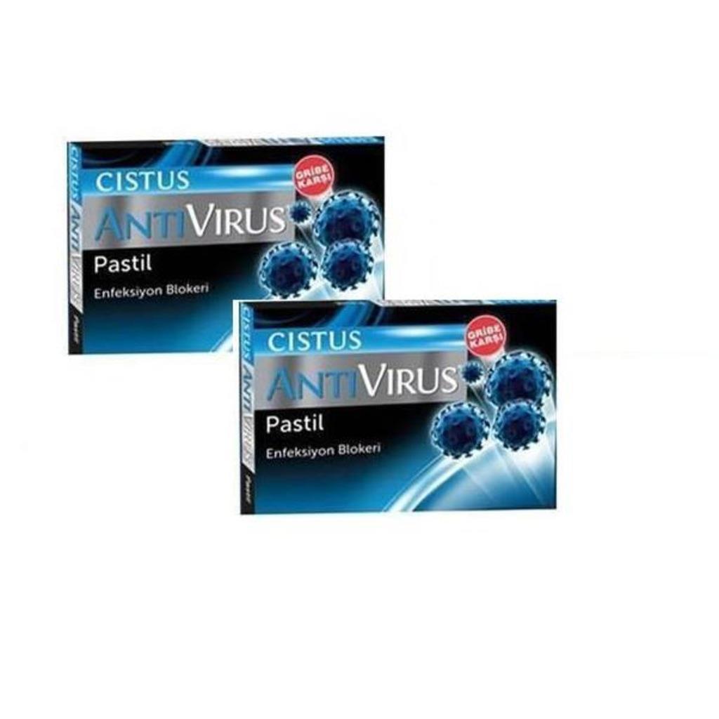 Cıstus Antivirus Aromalı Unisex Vitamin 2x10 Tablet