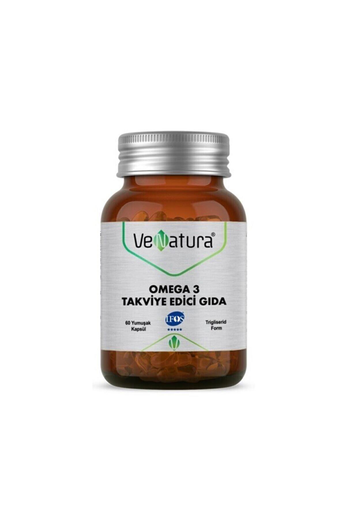 Venatura Omega 3 Aromasız Unisex Vitamin 60 Tablet