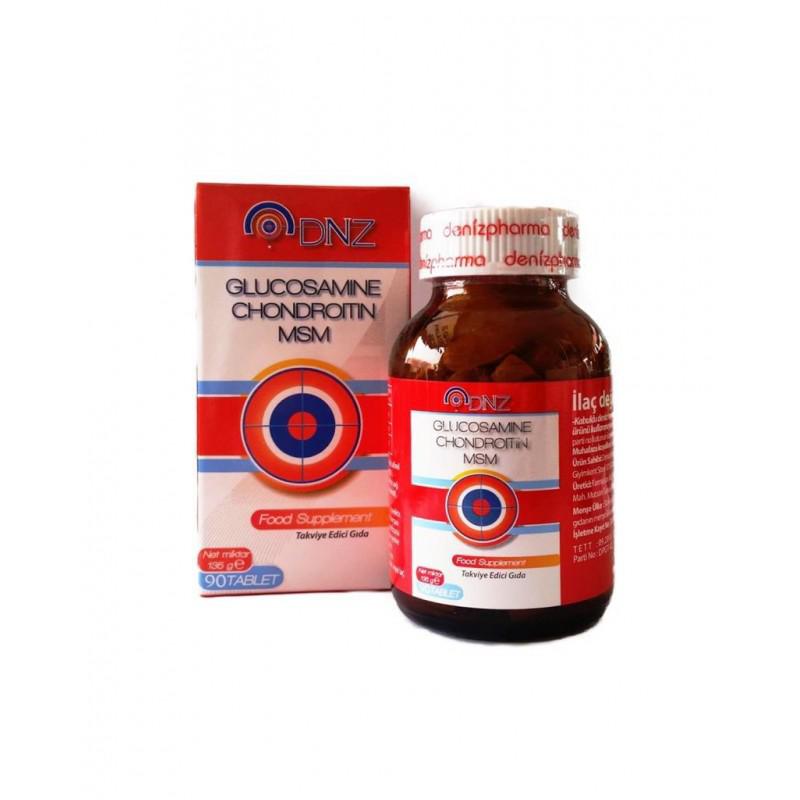 Dnz Glucosamine Chondroitin Sade Unisex Vitamin 90 Tablet