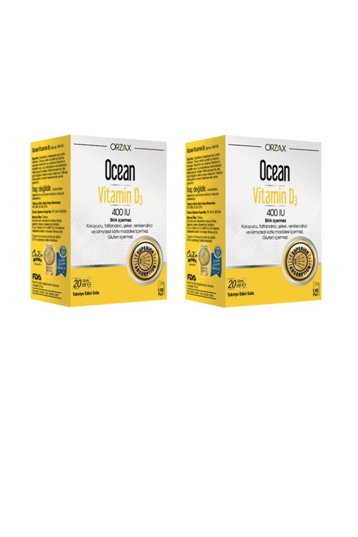 Ocean D Vitamini Çocuk - Yetişkin 2x20 ml
