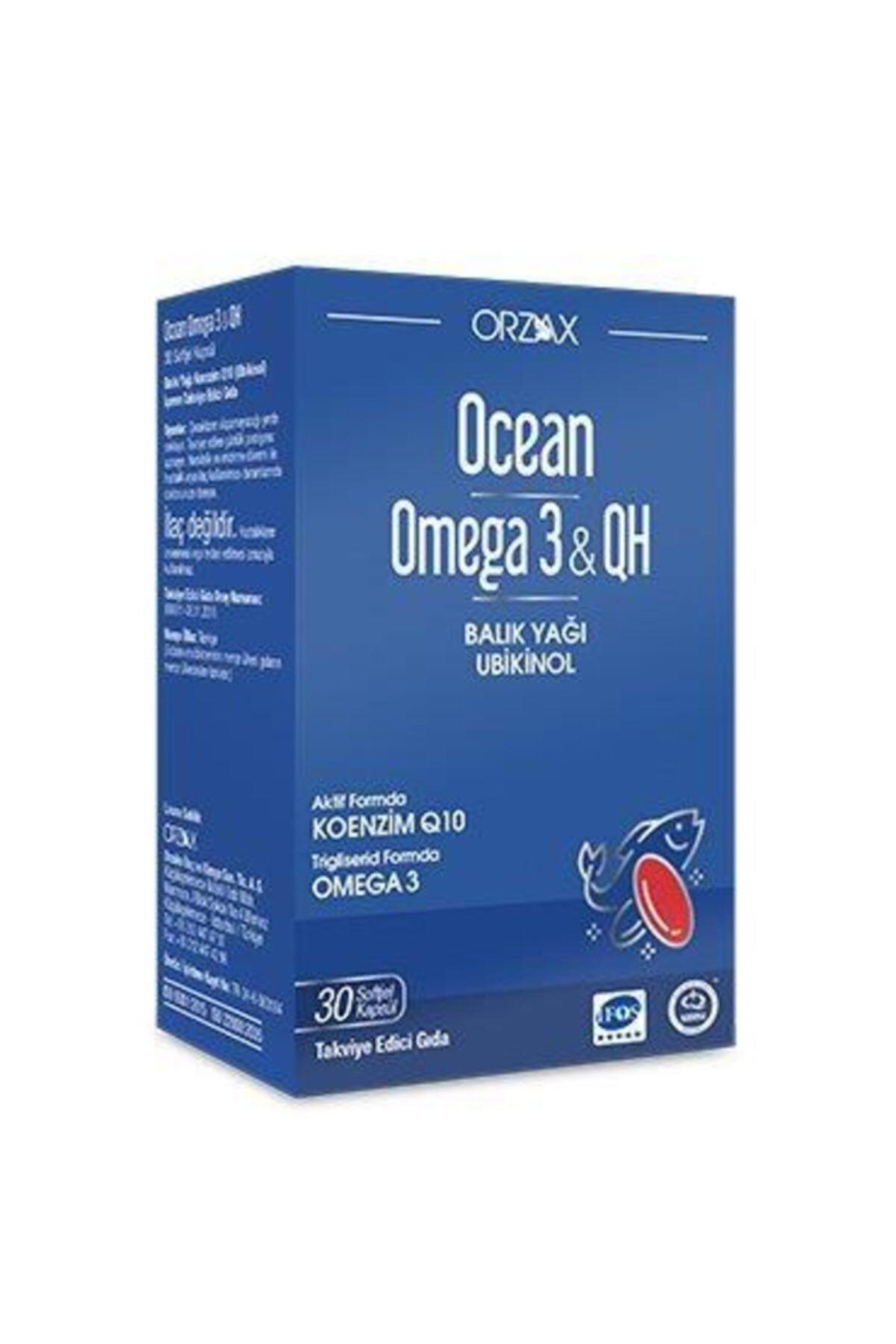 Ocean Omega 3 Aromasız Unisex Vitamin 30 Tablet