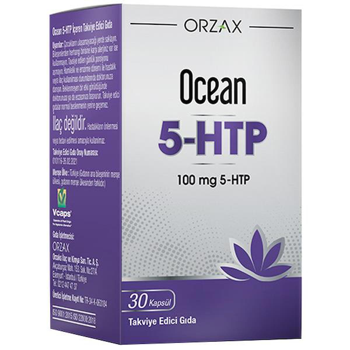 Ocean Orzax Htp Unisex Vitamin 30 Tablet