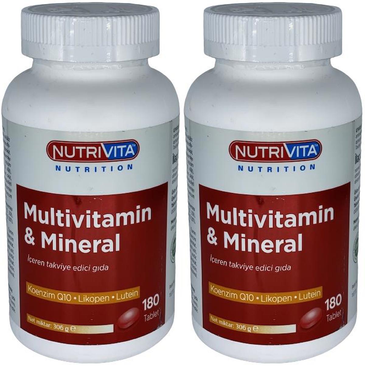 Nutrivita Nutrition Sade Unisex Vitamin 2x180 Tablet