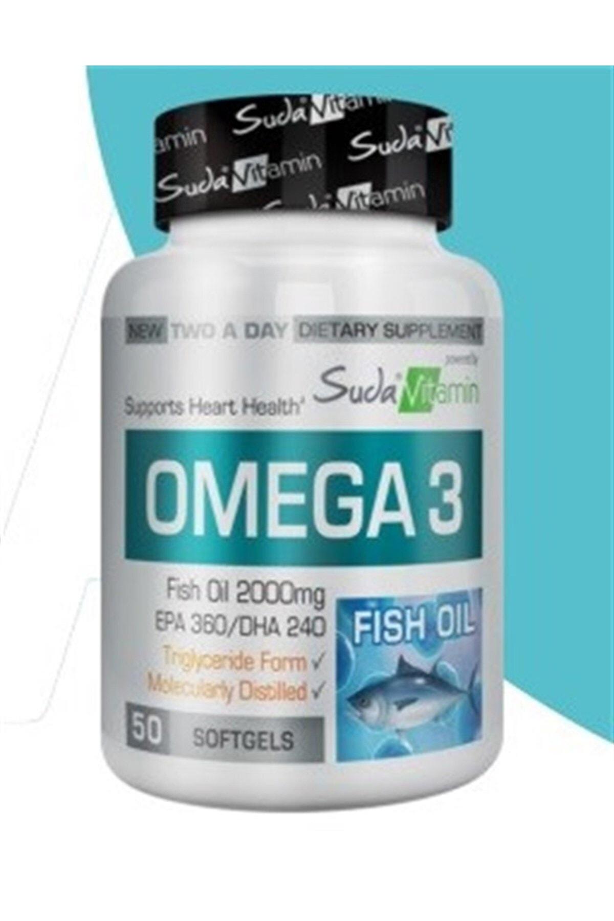 Suda Vitamin Omega 3 Unisex Vitamin 50 Tablet