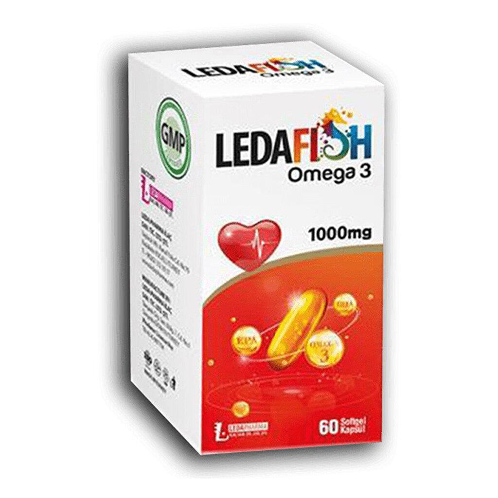 Ledapharma Omega 3 Aromasız Unisex Vitamin 100 Kapsül