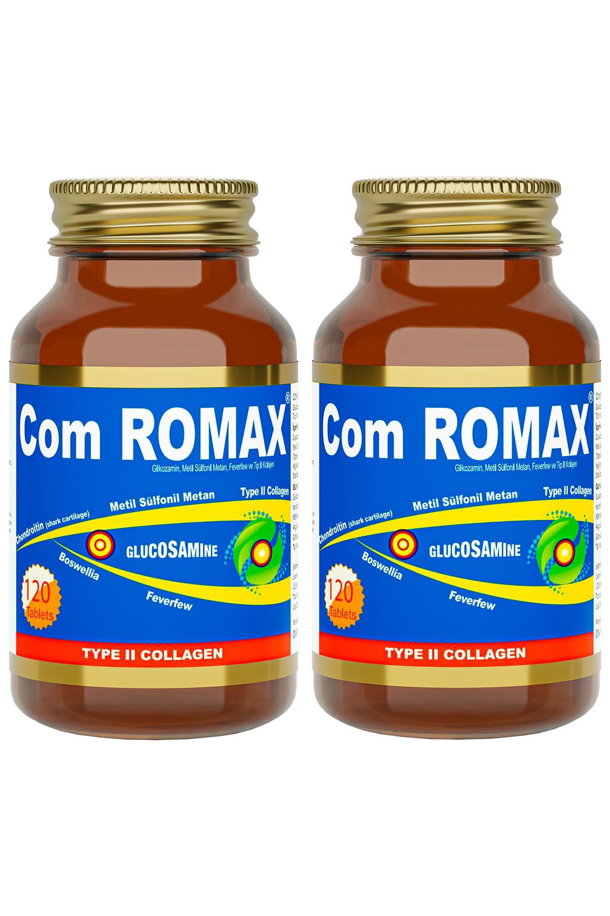 Com İlaç Romax Sade Unisex Vitamin 2x120 Tablet