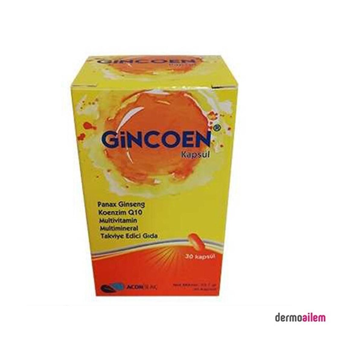 Acon Gincoen Aromalı Unisex Vitamin 30 Tablet