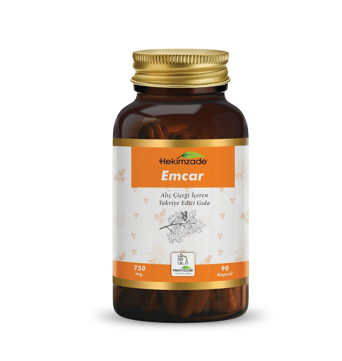 Hekimzade Emcar Aromasız Unisex Vitamin 90 Kapsül