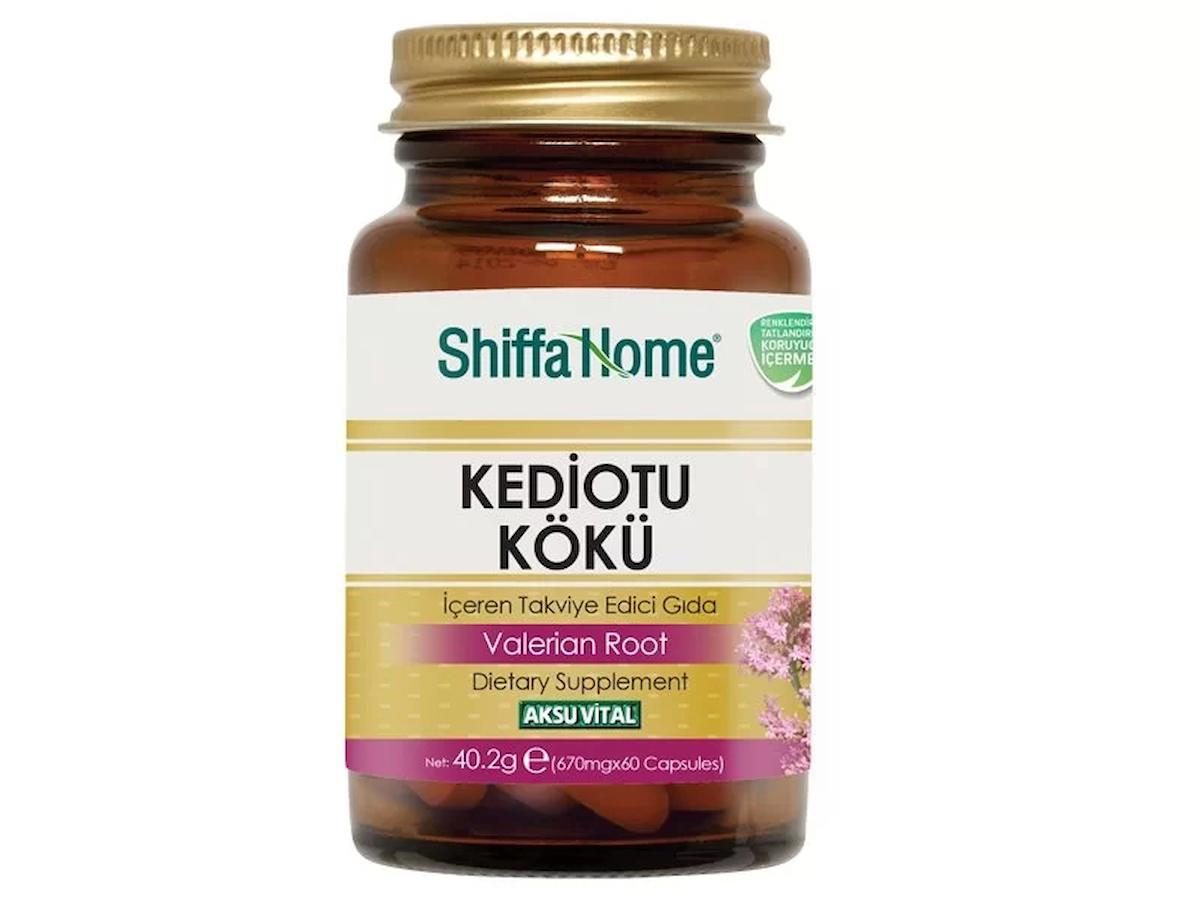 Shiffa Home Valerian Root Aromasız Yetişkin Bitkisel Besin Desteği 60 Kapsül