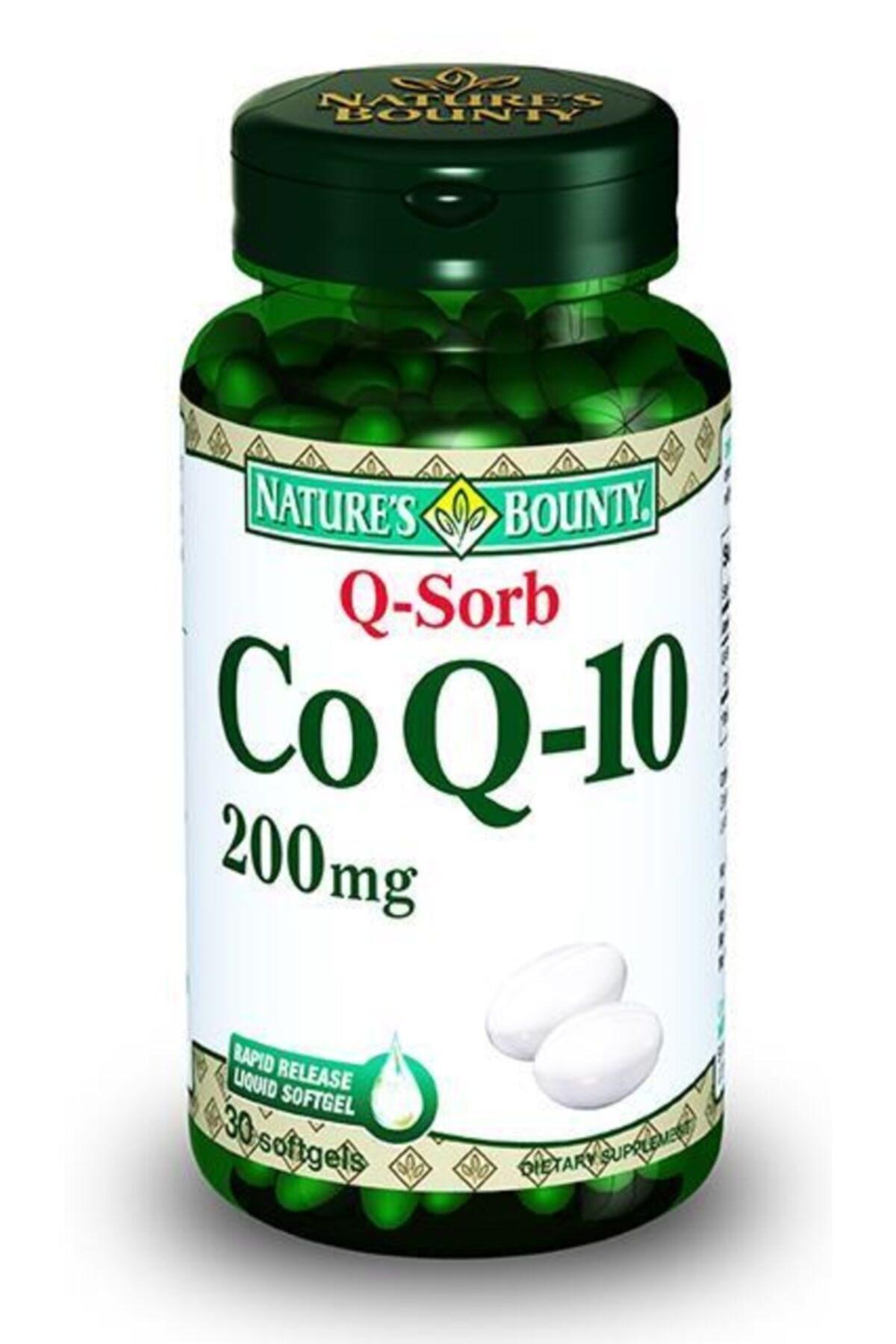 Natures Bounty Coenzyme Q10 Sade Yetişkin Bitkisel Besin Desteği 30 Tablet