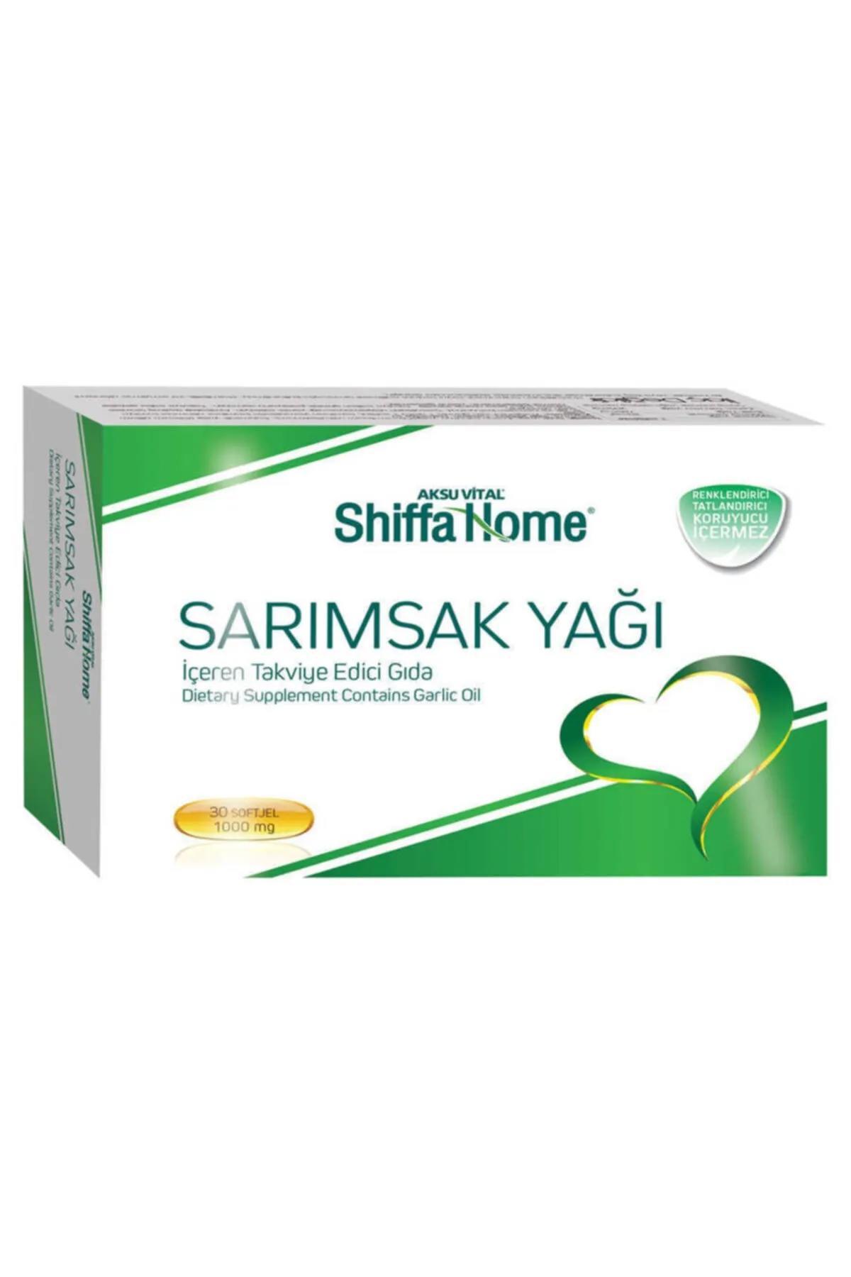 Shiffa Home Softgel Aromasız Yetişkin Bitkisel Besin Desteği 30 Kapsül