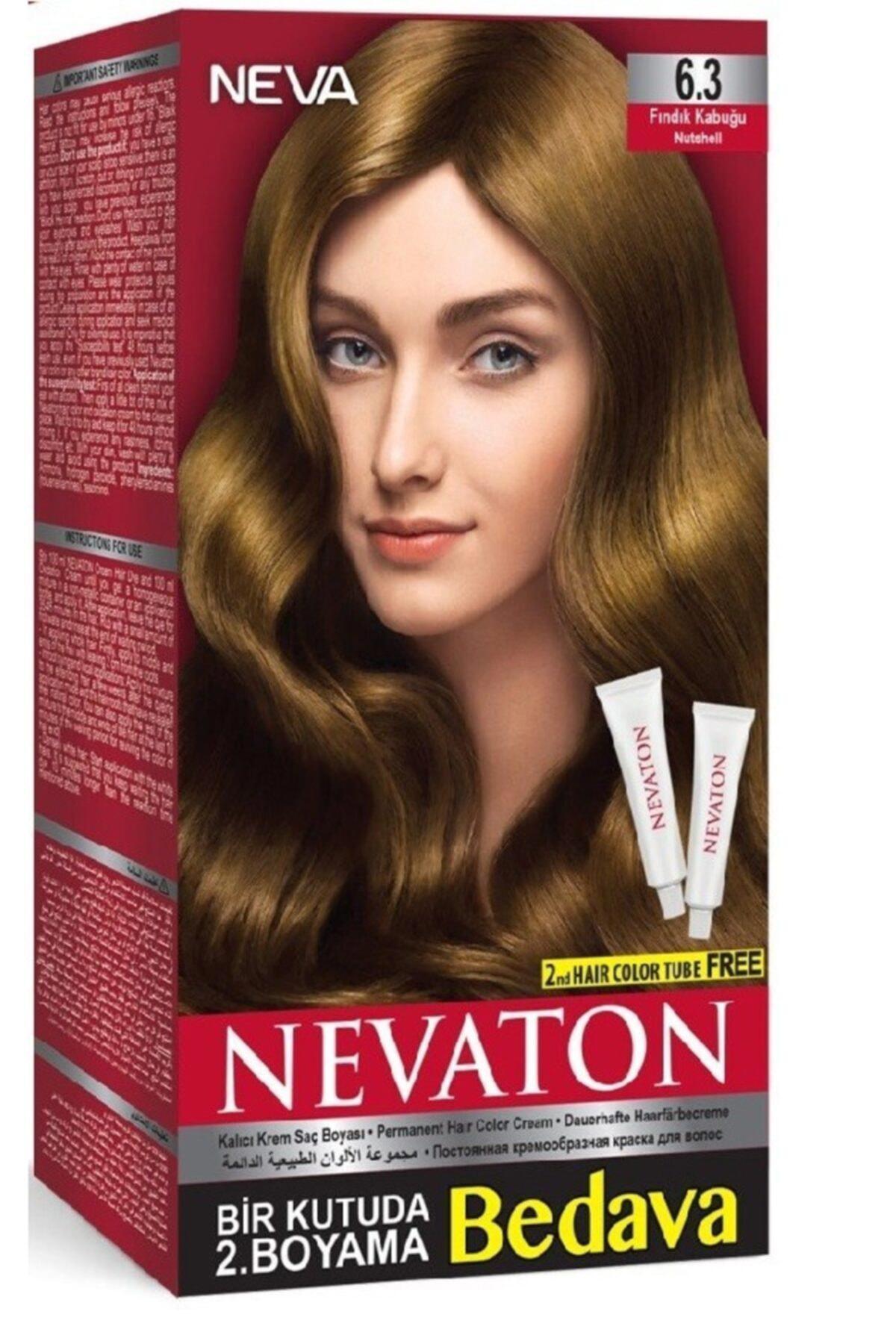 Nevacolor 6.3 Fındık Kabuğu Organik Krem Saç Boyası