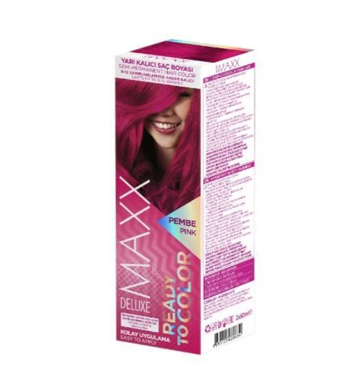 Maxx Deluxe Pembe Krem Saç Boyası