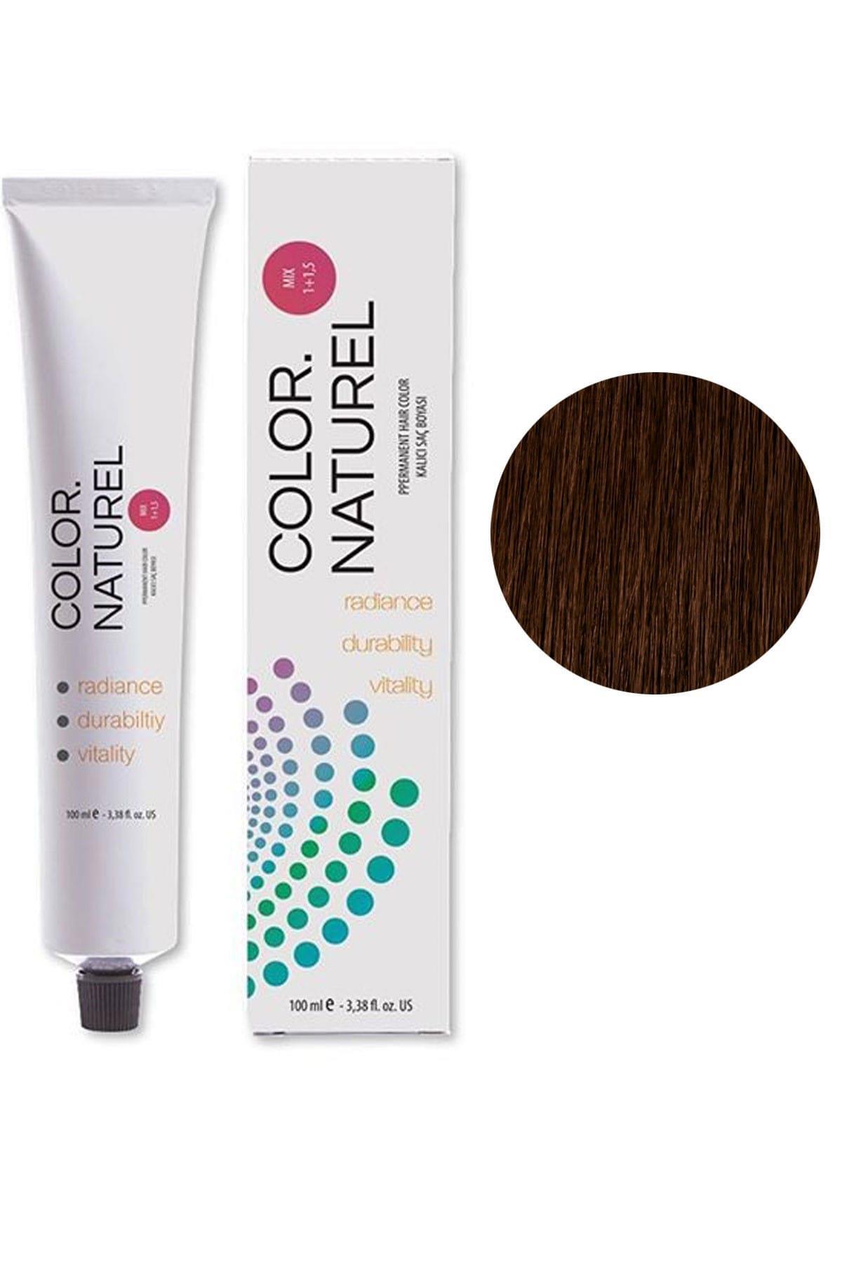 Color Naturel 6.75 Sıcak Kestane Krem Saç Boyası 100 ml