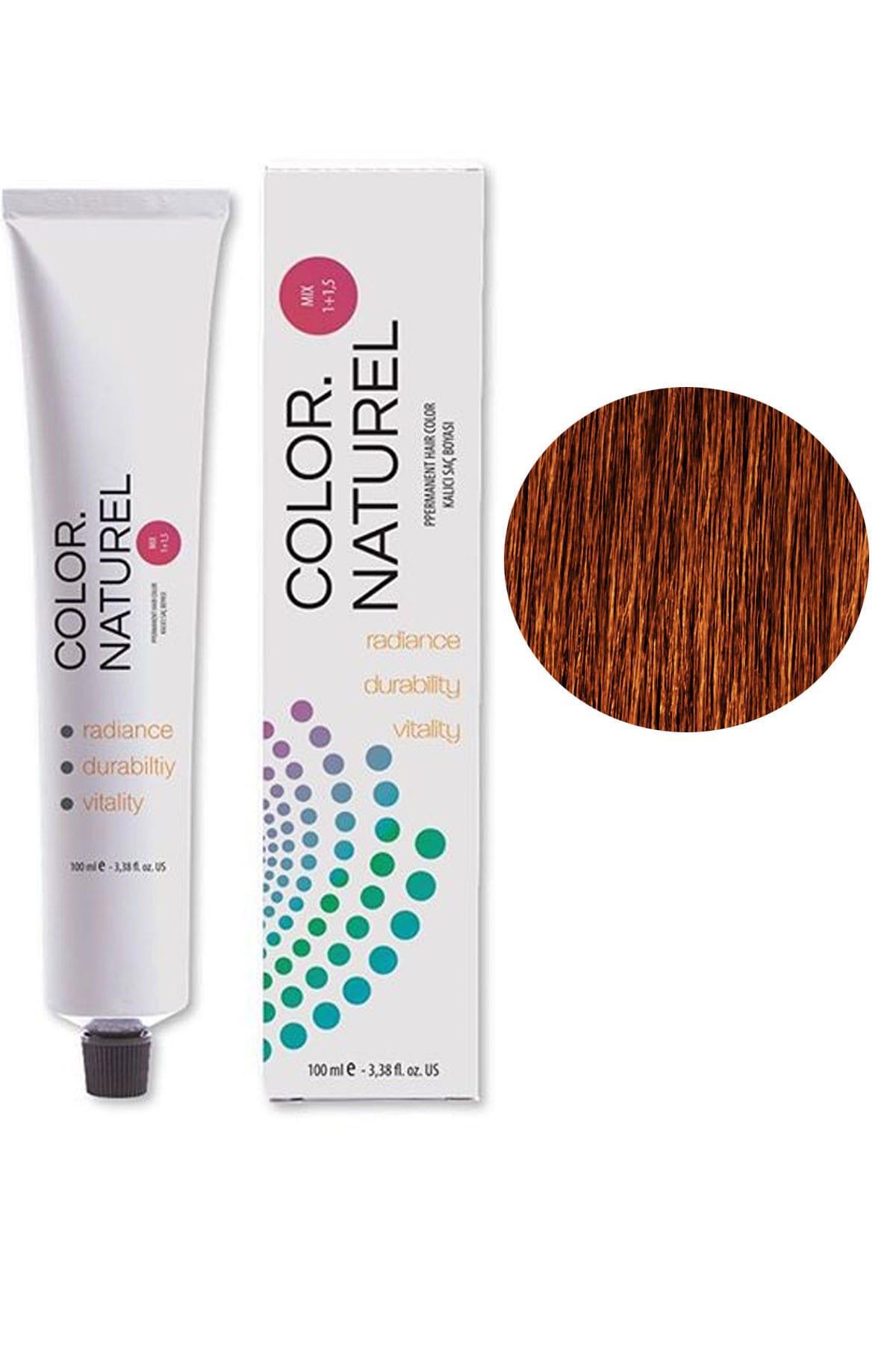 Color Naturel 7.4 Orta Bakır Krem Saç Boyası 100 ml