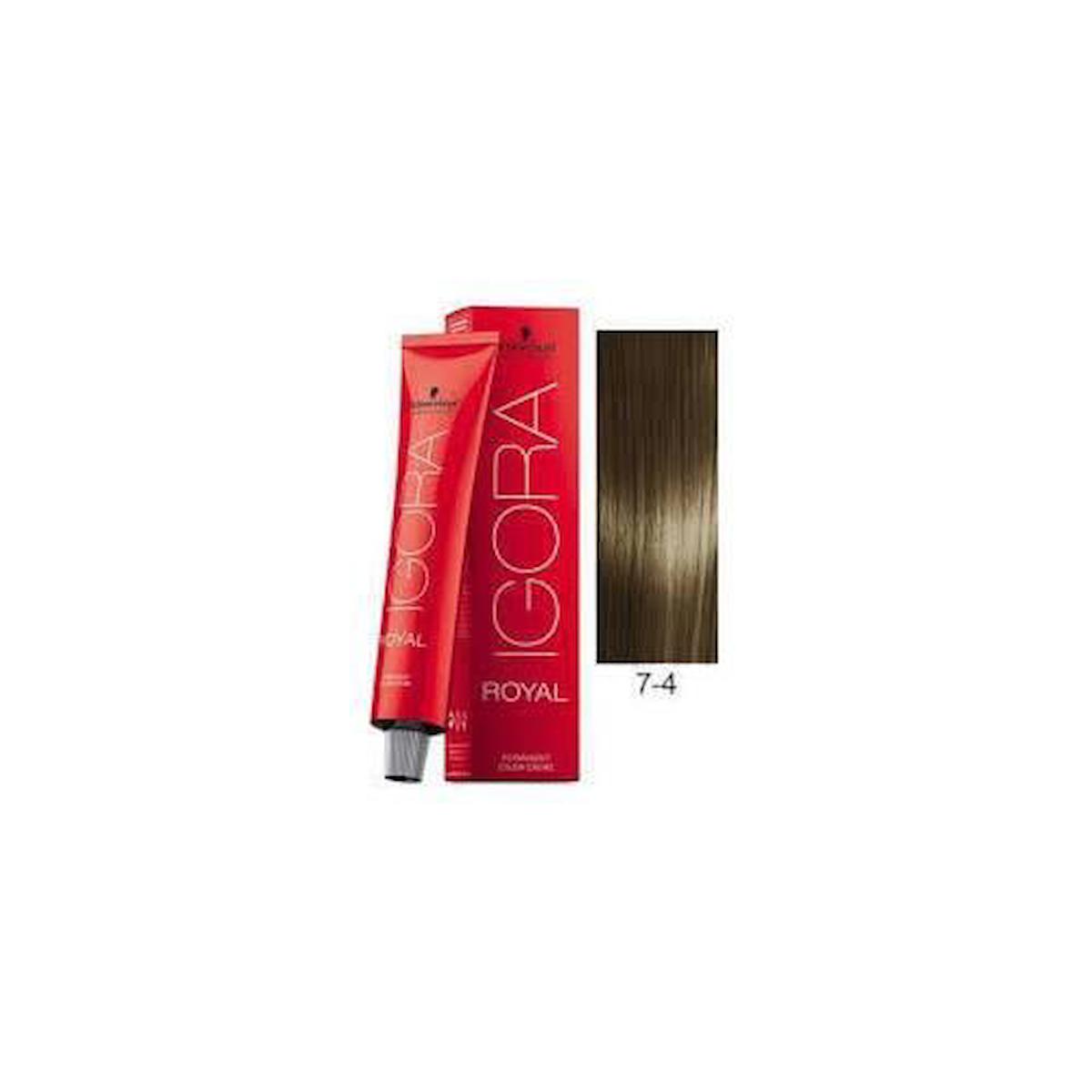 Schwarzkopf 7.4 Kumral Bej Krem Saç Boyası 60 ml