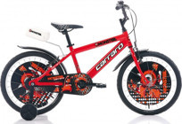 Carraro Monster 20 Jant 1 Vites 5 Yaş Kırmızı Çocuk Bisikleti
