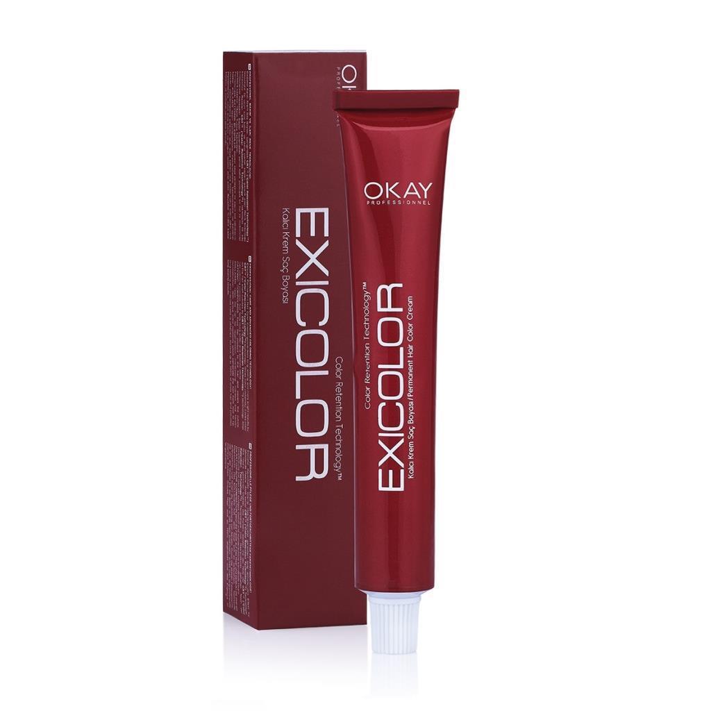 Exicolor 6.20 Patlıcan Mor Krem Saç Boyası 60 ml