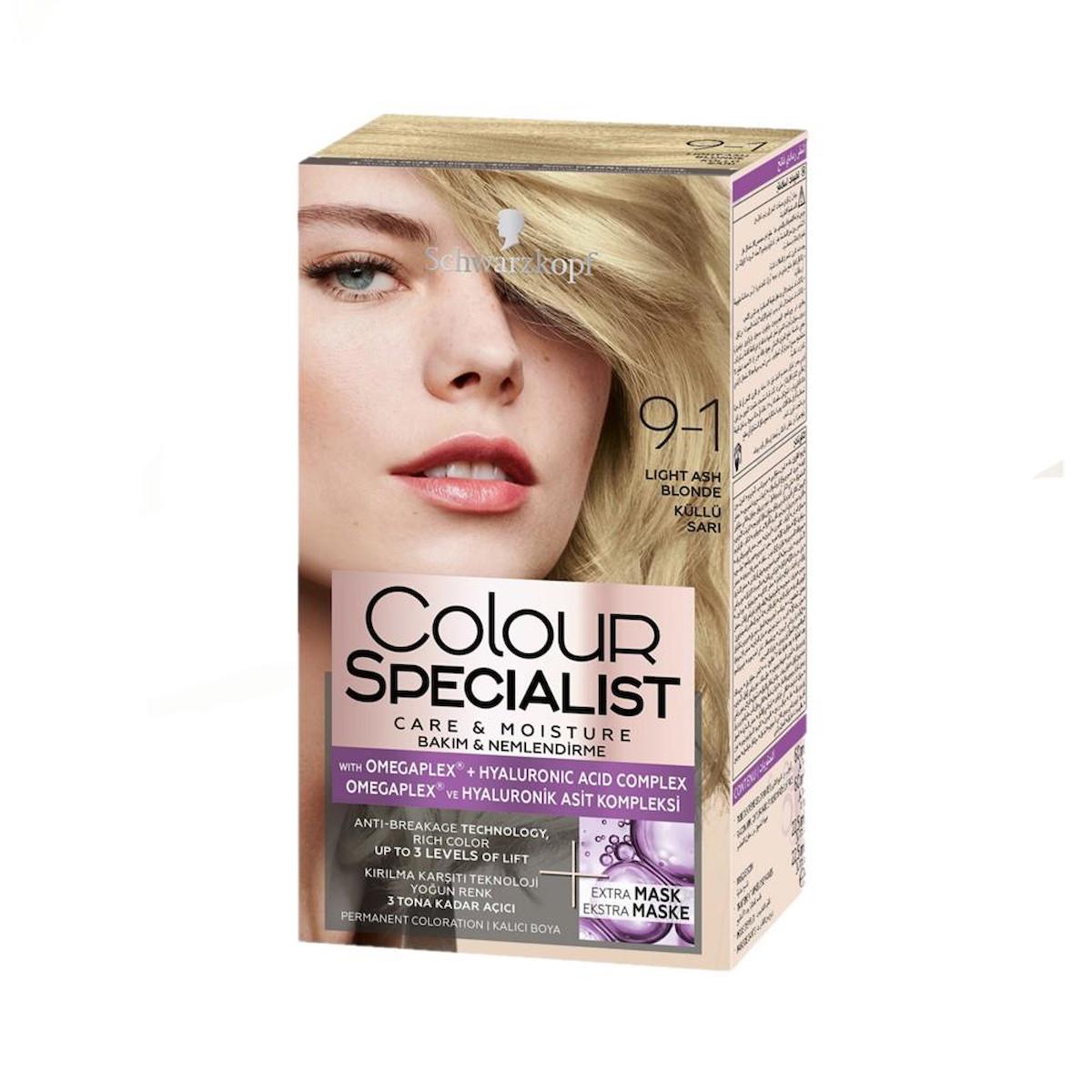 Schwarzkopf 9.1 Küllü Sarı Krem Saç Boyası 150 ml