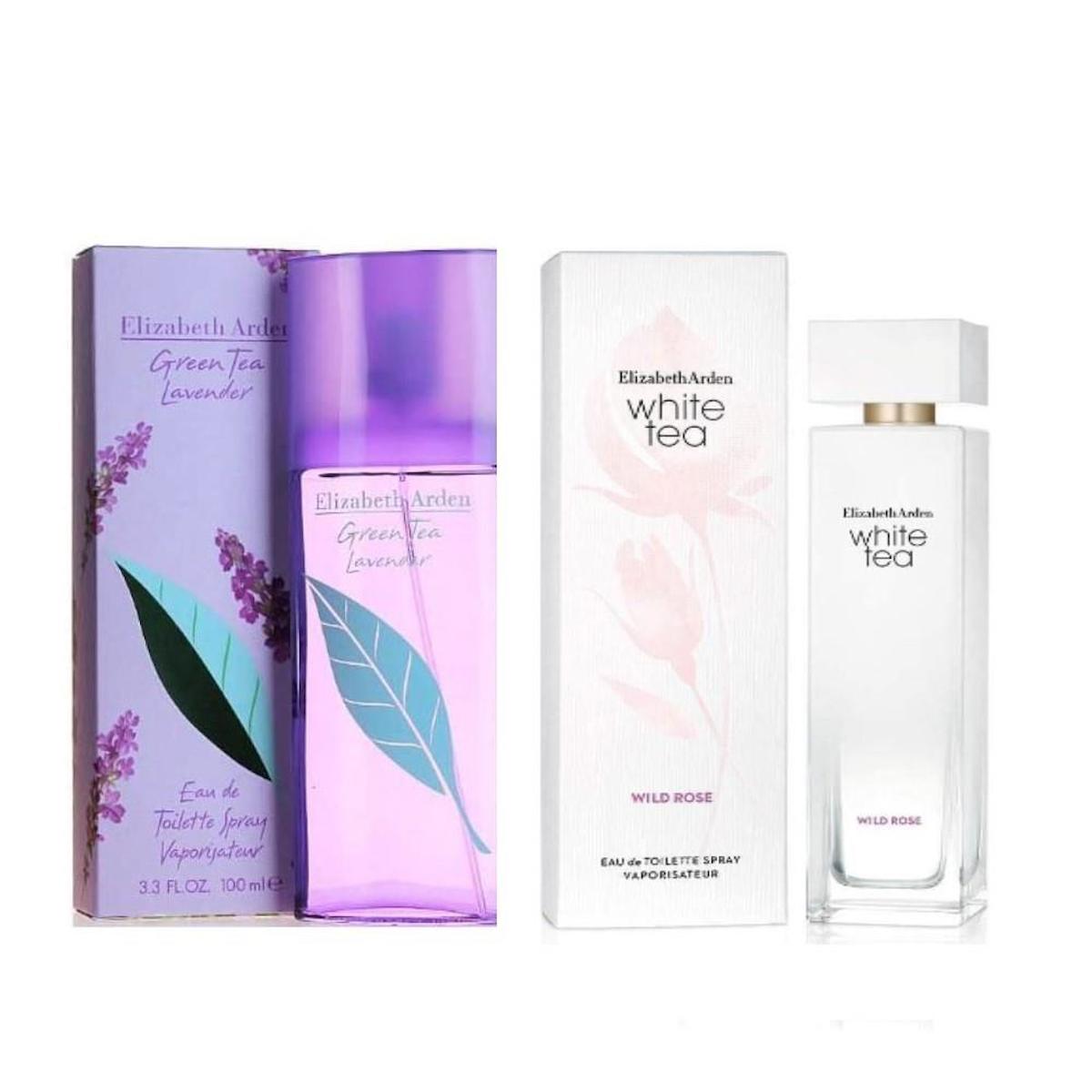 Elizabeth Arden Green Tea Lavender & White Tea EDT Çiçeksi-Odunsu Kadın Parfüm 2x100 ml