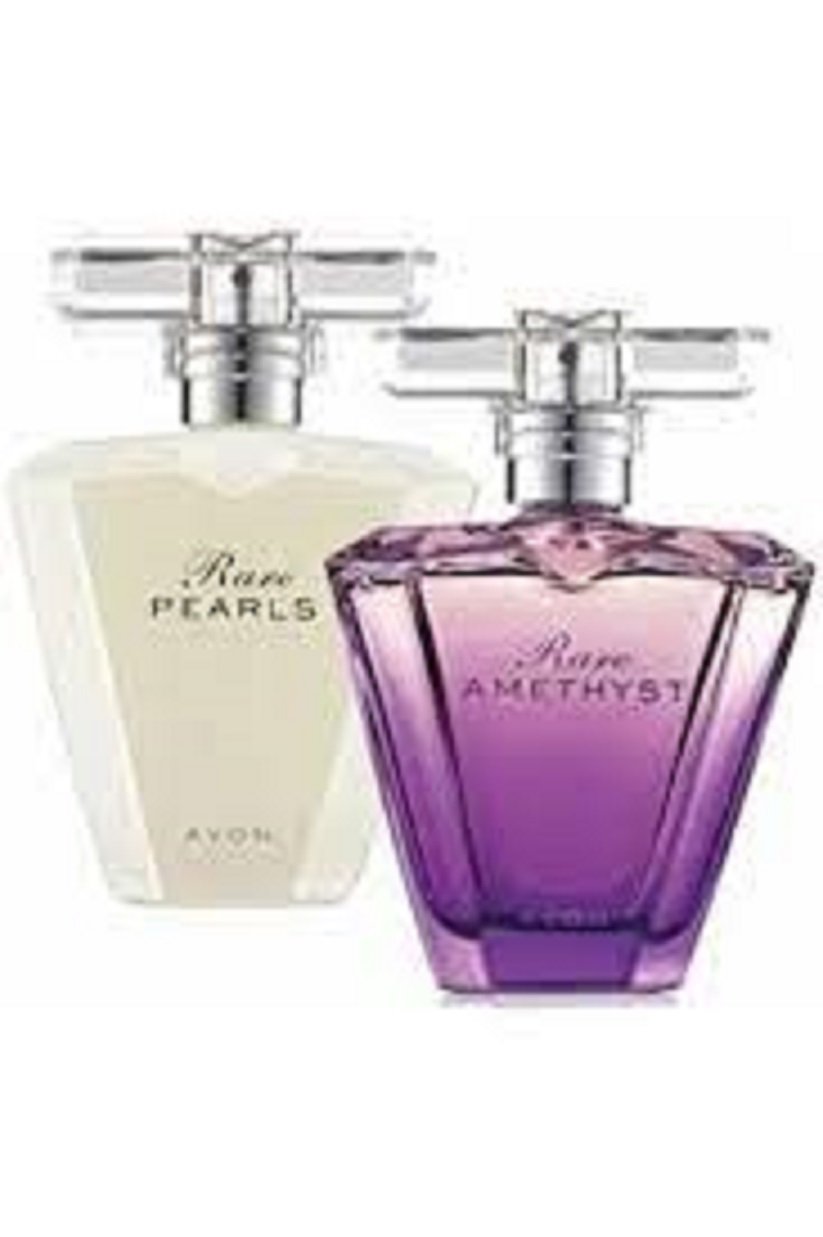 Avon Amethyst & Rare Pearls EDP Çiçeksi-Odunsu Kadın Parfüm 2x50 ml